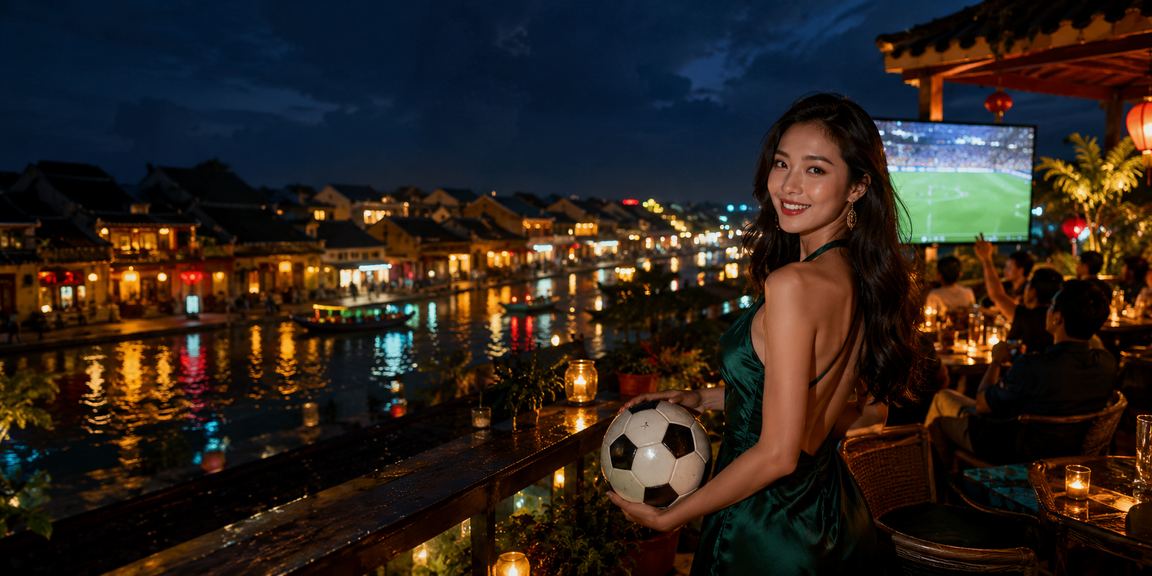 Fan bóng đá Hội An theo dõi kèo cược trên 5075b tại quán cà phê