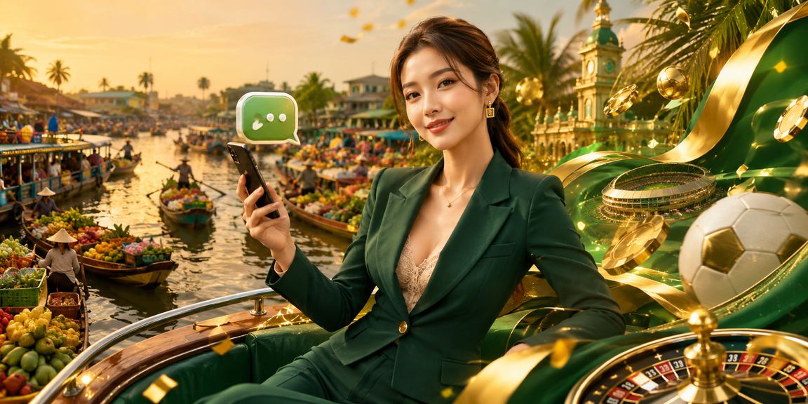 Người dùng miền Tây giao dịch tài chính casino qua điện thoại trong lễ hội Mekong