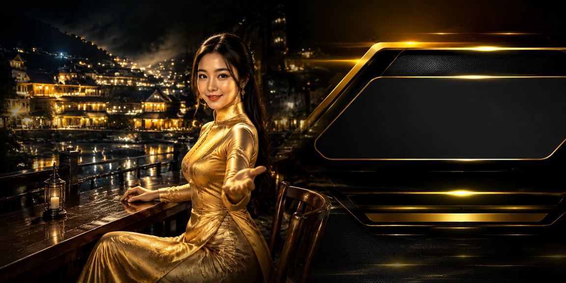 Người chơi VIP Sa Pa trong trang phục áo dài nhận bonus đặc quyền tại sòng trực tuyến