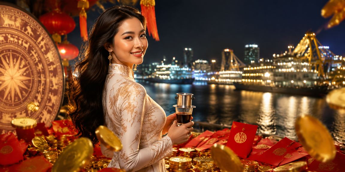 Người dùng Vũng Tàu nhận phong bao đỏ bonus khi giao dịch tài chính tại quán cà phê